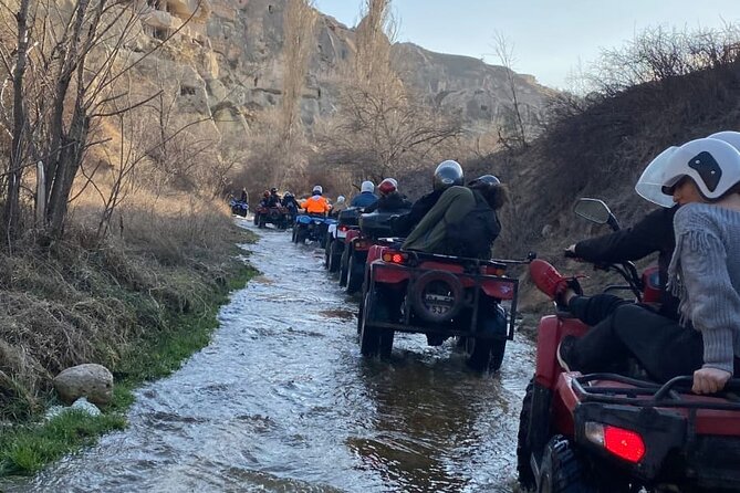 ATV Adventure Rental Ride or Tour in Cappadocia - Stop 1: Uzengi Valley, spring water, and the water crossing