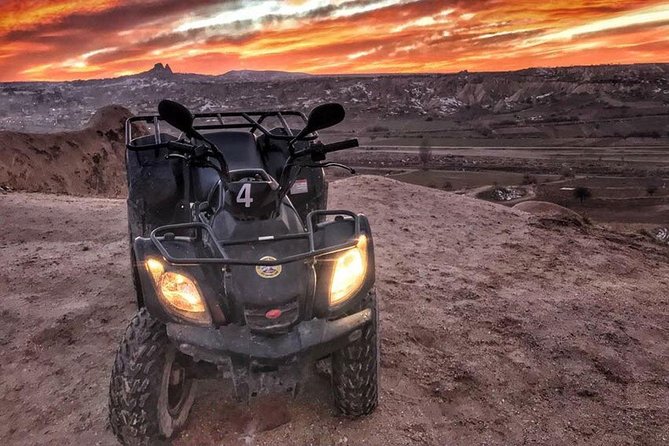 Atv tour in Cappadocia - Kızılçukur Valley: sunset views and a final scenic push