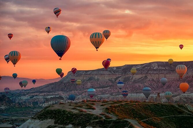 Balloon Watching Tour in Cappadocia with Hotel Pick-Up & Drop-Off - Love Valley: fairy chimneys and balloons that pop in color