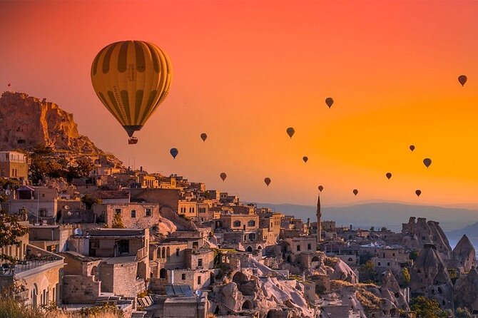 Balloon Watching Tour in Cappadocia with Hotel Pick-Up & Drop-Off - Red Valley at sunrise: dramatic rocks, moving sky