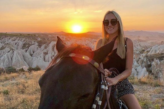 Best Sunrise Horse Riding Tour in Cappadocia - Min.2 pax. - Horses, helmets, and comfort for first-timers