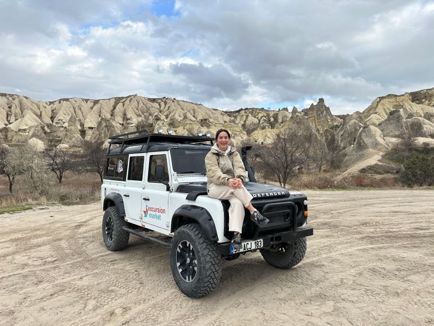 Cappadocia - 2 Hours Jeep Safari Tour! - Sunset Time and the Champagne Party at the End