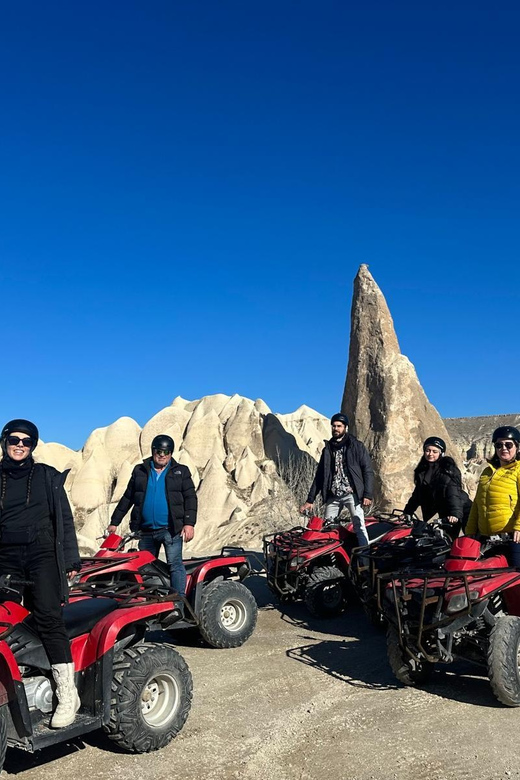 Cappadocia: ATV Adventure Tour with Transfer - Göreme breaks: short walks, quick sightseeing, and reset time