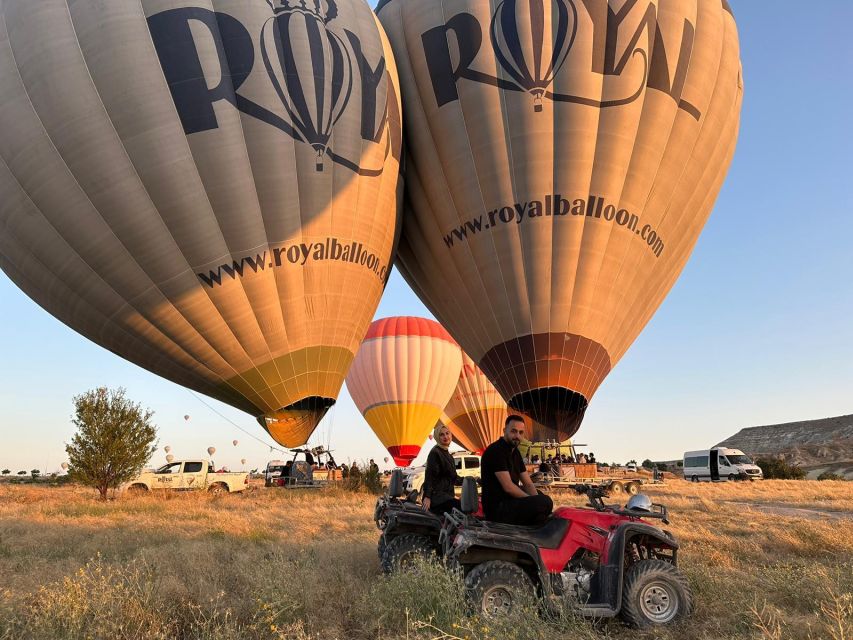 Cappadocia Atv Tour Private Route - Three Beauties stop: the famous silhouettes up close