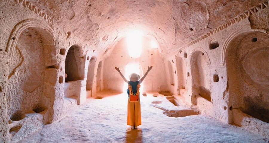 Cappadocia: Blue Tour with Entry Fees and Lunch - Pigeon Valley and fairy chimneys: the return-to-the-surface payoff