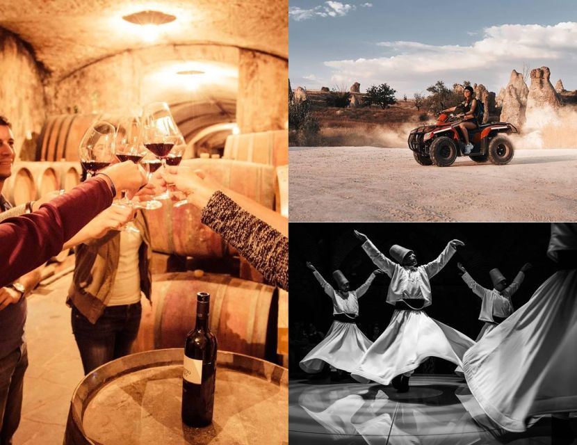 Cappadocia: Combo Tour with Wine Tasting and Adventure Tours - Price and logistics: what you’re really buying for $59
