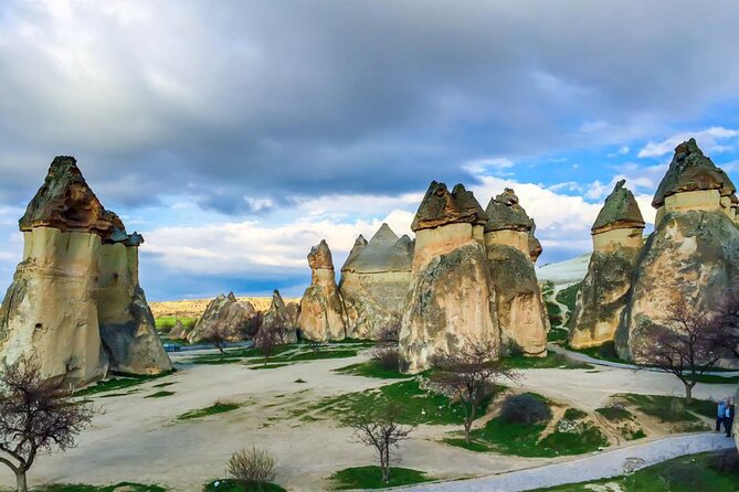 Cappadocia Daily Red Tour with Lunch - Çavuşin village: rock-cut homes, church exterior, and valley views