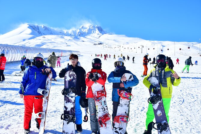 Cappadocia: Erciyes Ski Tour w/PickUp,Lunch - Intermediate and Advanced Runs: 1500 M Tracks and a Chairlift