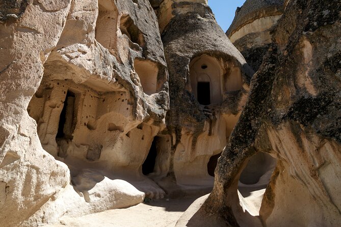Cappadocia Full Day Red Tour With Museum tickets,Lunch,Guide - Uçhisar Castle Area (Cevizli Caves and Pigeon Houses)