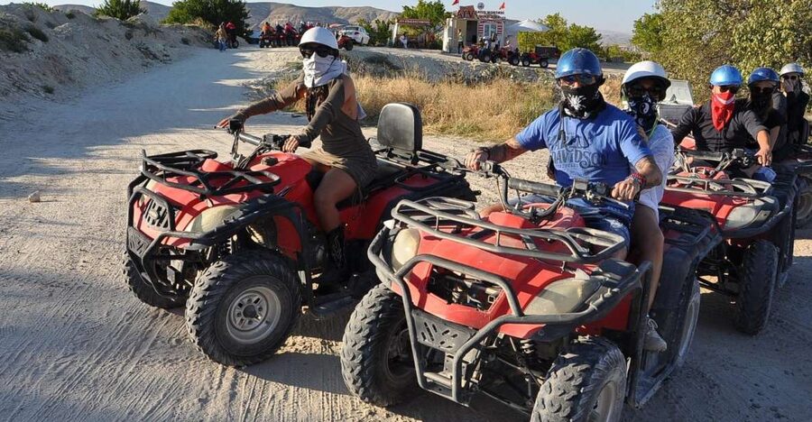 Cappadocia Göreme Quadbike Tour ( ATV tour ) - Stop 1: Swords Valley Views First, Before Anything Else