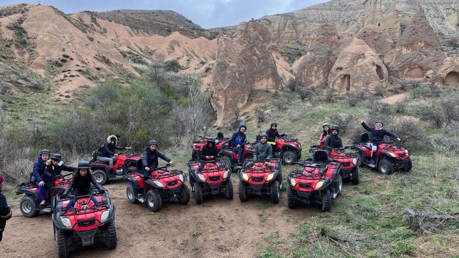 Cappadocia Göreme Quadbike Tour ( ATV tour ) - Pink and Rose Valleys: The Fairy Chimney Feeling Up Close