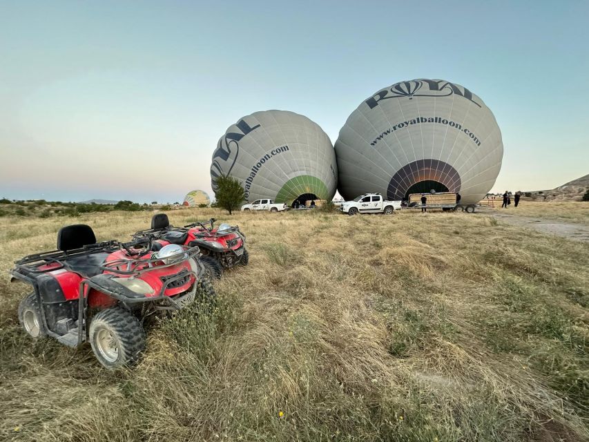 Cappadocia Göreme Quadbike Tour ( ATV tour ) - White Valley Chance and the Rocky Finale Through Unique Ridges