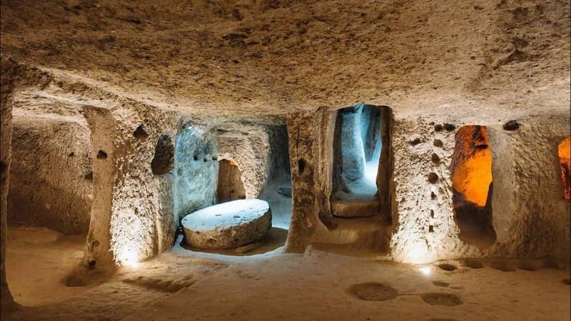Cappadocia Green Tour (South of Cappadocia) - Kaymakli Underground City (Enegup): 4000 years you can walk through