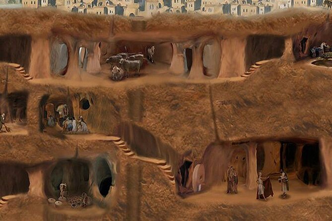 Cappadocia Green Tour (South of Cappadocia Tour) - Kaymakli Underground City (Derinkuyu focus): below ground life, explained