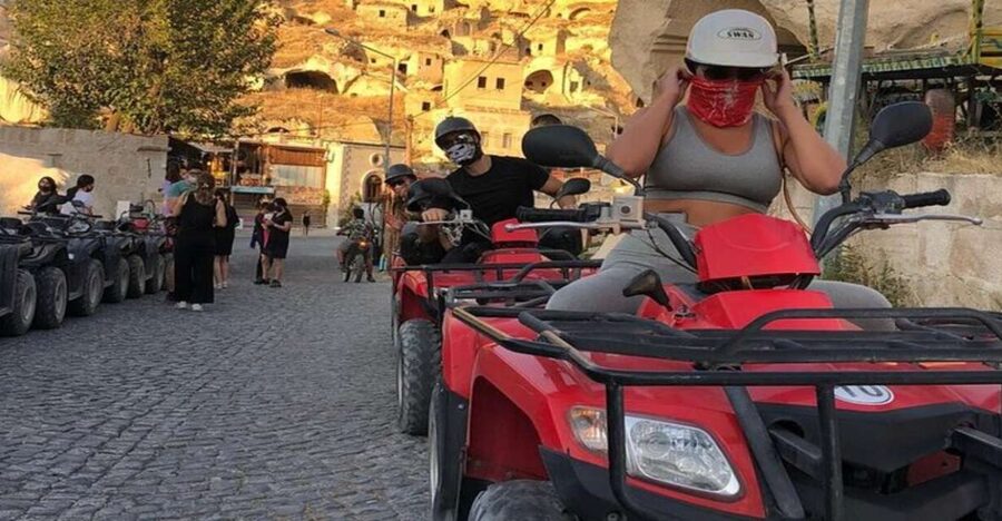 Cappadocia: Guided ATV Tour with Sunrise Option - What you get in the first minutes: gear, helmets, and quick riding practice