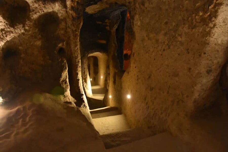 Cappadocia: Highlights Tour (Red Tour & Underground City) - Uçhisar Castle viewpoints: geology and the big picture