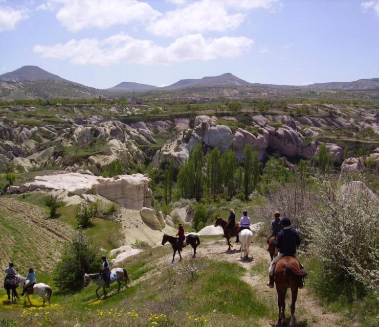 Cappadocia: Horse Riding Tour Sunset or Day Time with Pickup - Getting There: Hotel Pickup, Helmet Rules, and Farm Setup
