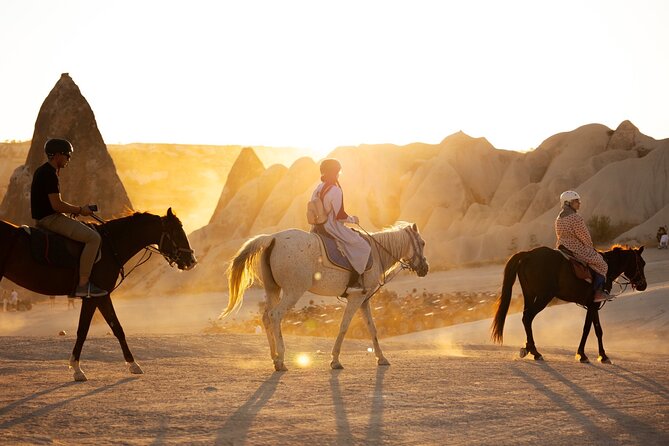 Cappadocia Horseback Ride through Valleys — Sunset/hoteltransfer - The route: Rose Valley, Meskendir Valley, and Kılıçlar Vadisi photos