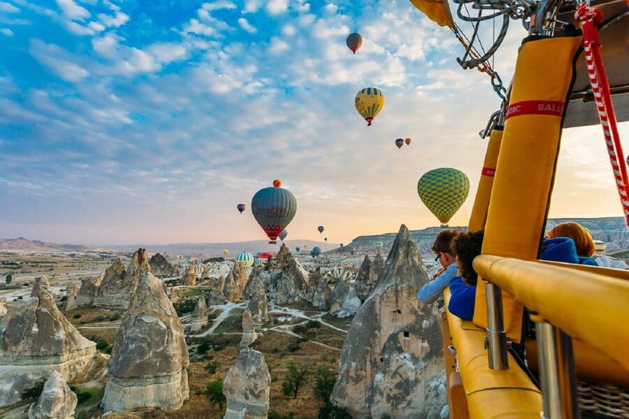 Cappadocia: Hot Air Balloon Flight with Pickup & Drop-off - The 50–60 minute flight: what you’ll see at up to 1,000 feet
