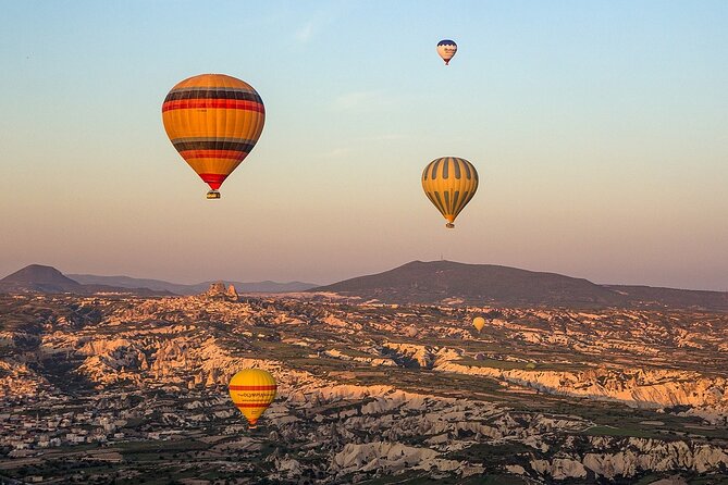 Cappadocia Hot Air Balloon Tour Over Fairychimneys - The pre-flight spread: hot drinks, pastry, and snacks before you float