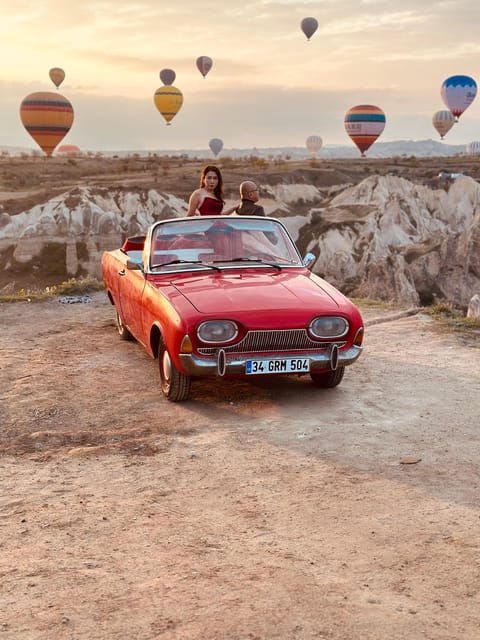 Cappadocia: Hot Air Balloon Watching Tour with Classic Car - Why Cappadocia looks magical before the sun climbs