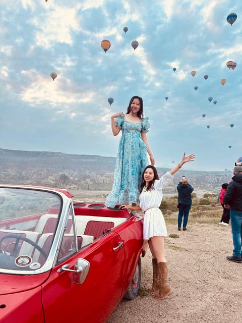 Cappadocia: Hot Air Balloon Watching Tour with Classic Car - Classic car pickup: smooth, early, and very practical
