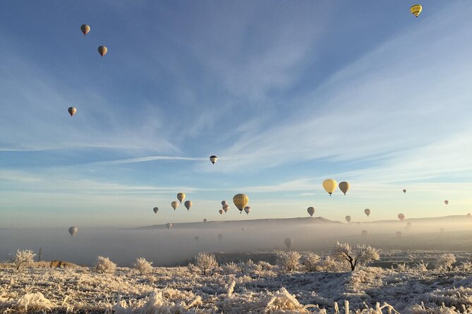 Cappadocia Hot Air Balloons or Kelebek Flight - The launch-site scene: watching balloons before you fly