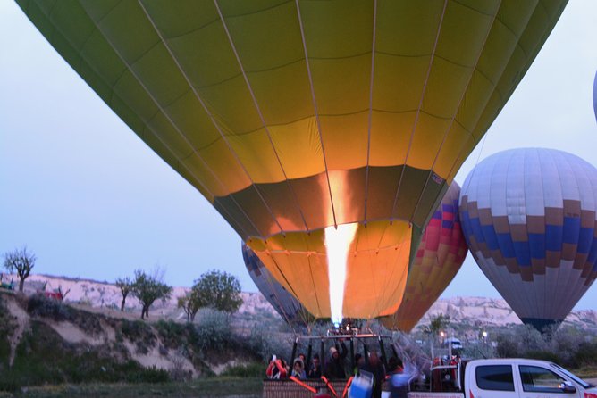 Cappadocia Jeep Safari with Hot Air Balloon Watch at Sunrise - Stop 3: Love Valley for balloon tracking from ground level