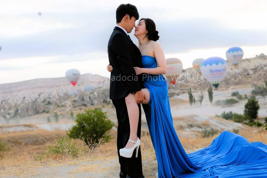 Cappadocia Photoshoot with Flying Dress - Where you’ll finish: Love Valley frames and variety