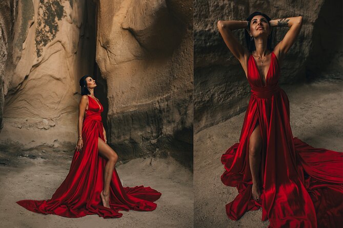 Cappadocia Photoshooting with Flying Dress - What You Get Back: Digital Photos and Editing for 15 Picks