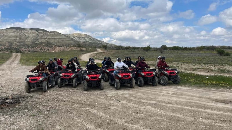 Cappadocia: Private ATV Tour with Hotel Pickup - Rose Valley Around Göreme: Sunset or Sunrise Light on the Rocks
