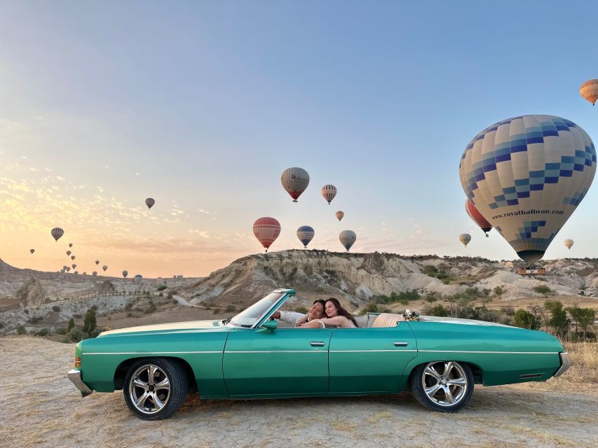 Cappadocia: Private Classic Car Trip with Photoshoot Option - Rose Valley and Love Valley: The Spots for Romantic Portraits