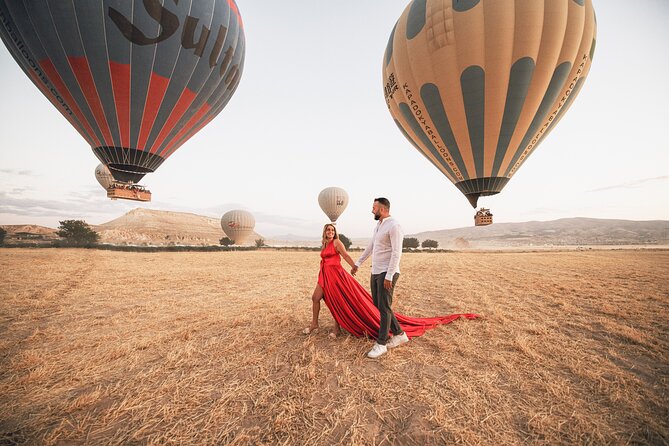 Cappadocia Private Flying Dress & Hot Air Balloon Photoshoot - Dresses, Changing Tent, and the “Real Life” Comfort Factor