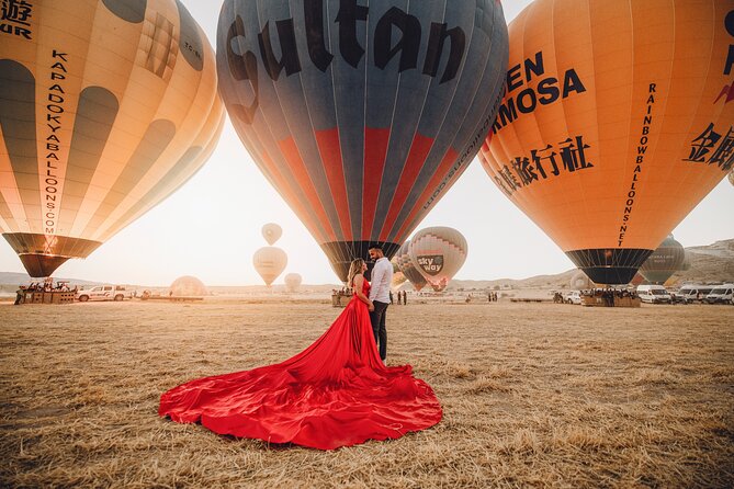 Cappadocia Private Flying Dress & Hot Air Balloon Photoshoot - When Balloons Cancel: The Shoot Continues
