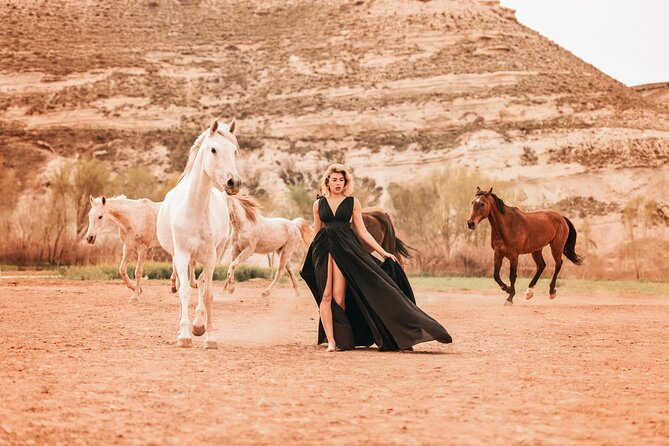 Cappadocia Private Flying Dress & Hot Air Balloon Photoshoot - How Rose Valley Sets the Mood (Stop 1)