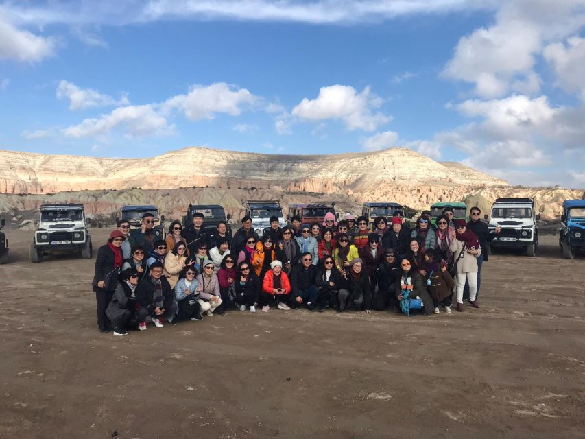Cappadocia: Private Jeep Tour with Sunrise or Sunset Options - Rose & Red Valley viewpoints and the Ortahisar Castle stop