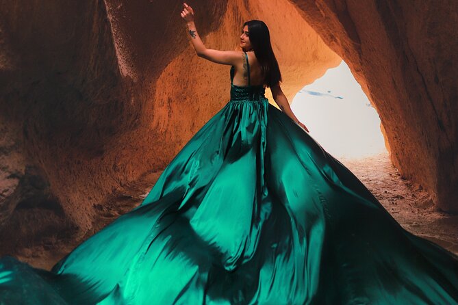 Cappadocia Private Photo Shoot with Flying Dress & Hotel Pickup - Hotel Pickup and Private Transport: Easy Morning, Less Stress