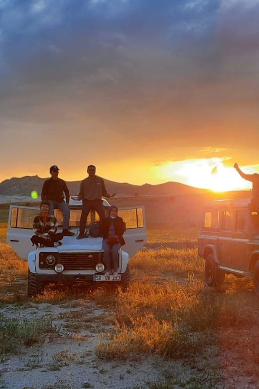 Cappadocia: Private Sunset, Sunrise & Day Jeep Safari Tour - Jeep valleys and photo stops: what the ride experience really feels like