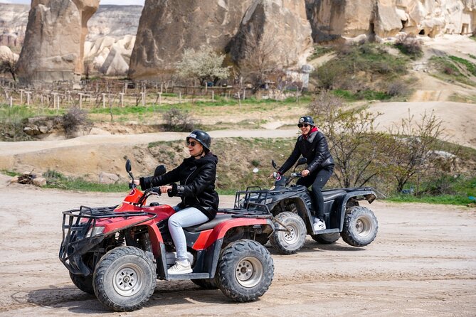Cappadocia Quad (ATV) Safari Tour with Hotel Pickup & Helmet - Stop 1: Rose Valley—Photo Breaks and Volcanic Views