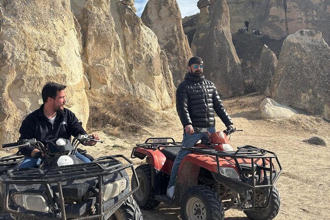 Cappadocia Quad Bike ATV Tour - Rose Valley Stop: Pink-to-Red Rock Colors (And Time of Day Matters)