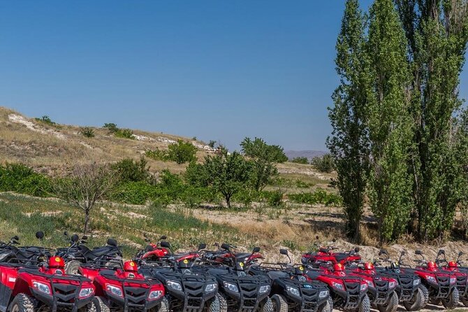 Cappadocia Quad Safari Experience Sunrise Sunset Daytime - Photo stops: balloons, fairy chimneys, and cave shapes