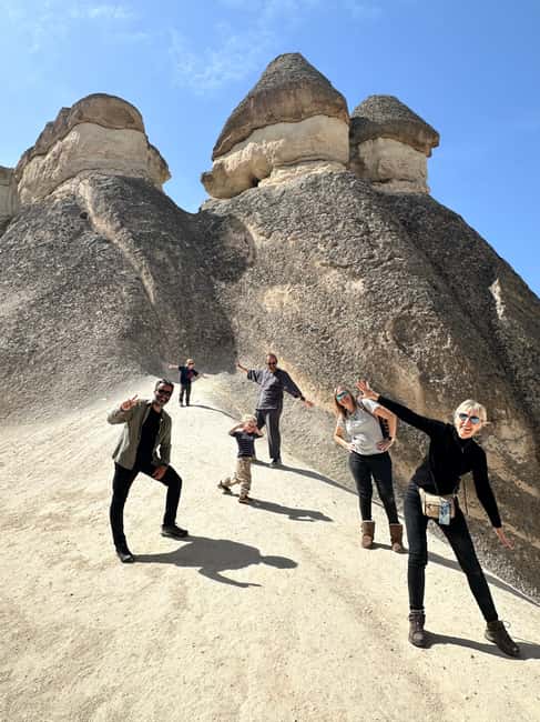 Cappadocia: Red Discovery Tour Optional Lunch And Tickets - Pasabag (Monk’s Valley): fairy chimneys made for photos