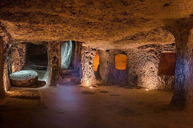 Cappadocia Red & Green Tour in One Day Guided By A Local Expert - Kaymaklı Underground City: How People Lived Underground