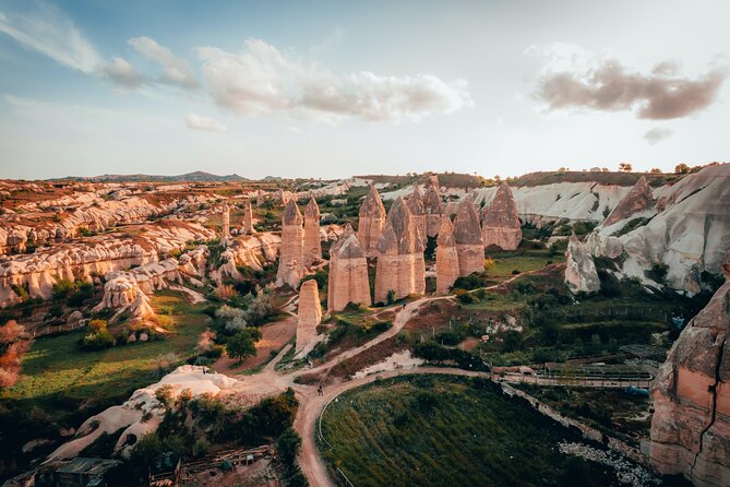 Cappadocia Red Tour + Lavender Garden - Paşabağı fairy chimneys (Monks Valley): mushroom rock formations