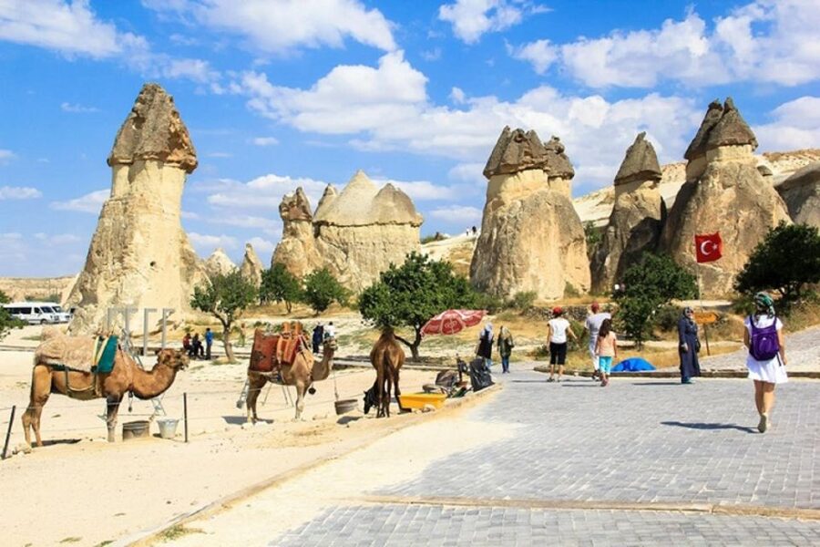 Cappadocia: Red Tour with Entry Fees and Lunch - Esentepe viewpoint and Uchisar Castle: finishing with Göreme from above