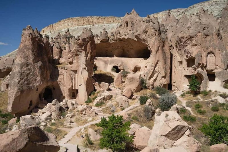Cappadocia: Red Tour with Lunch & Pottery Demonstration - Zelve Open Air Museum: understanding the religious rock-cut world