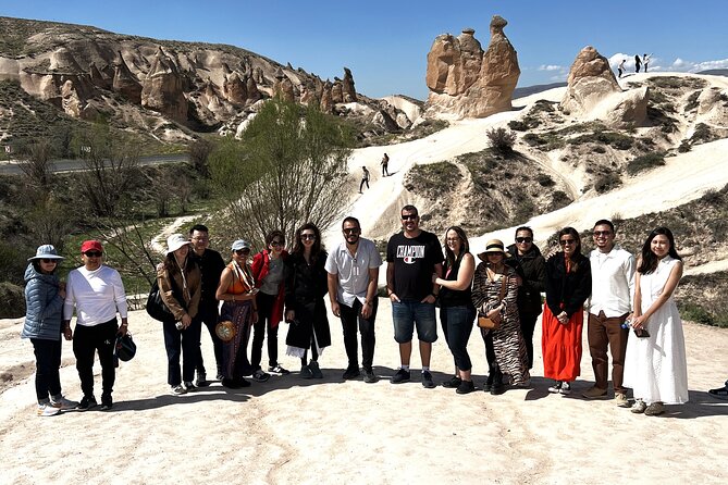 Cappadocia Red Tour With Underground City - Özkonak Underground City: a 45-minute tour of tunnels, stables, and ventilation shafts