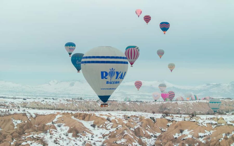 Cappadocia: Royal Queen Daylight Flight - Landing ceremony: medals and champagne toast after you touch down