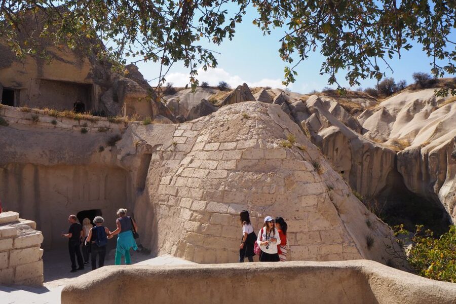 Cappadocia: Small-Group Red Tour, Open Air Museum with Lunch - Çavuşin viewpoint and the Cappadocia symbol rock formation