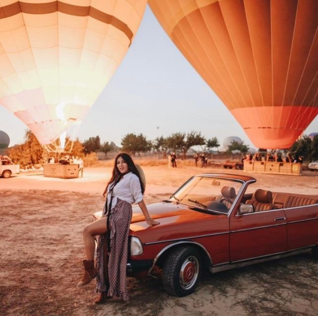 Cappadocia: Sunrise, Day Tour & Sunset Classic Car Tour - How the 2-Hour Sunrise Tour Flows (Takeoff Area to Balloon Views)